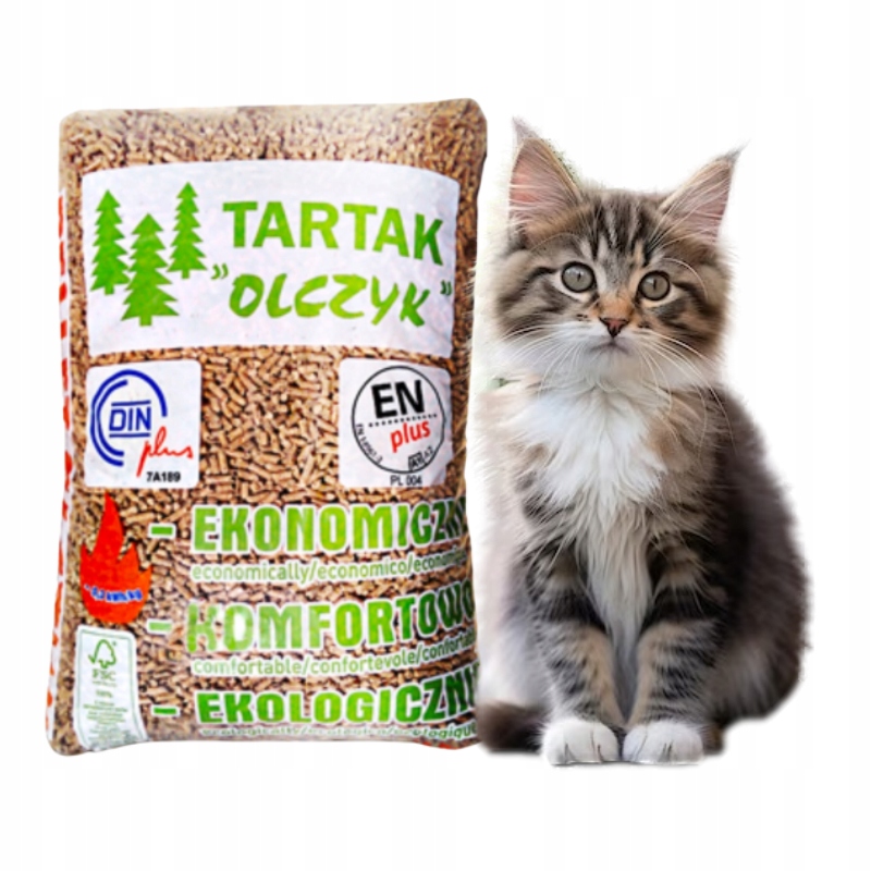 Pelet Olczyk Pellet Drewniany NAJLEPSZY Opał 15kg