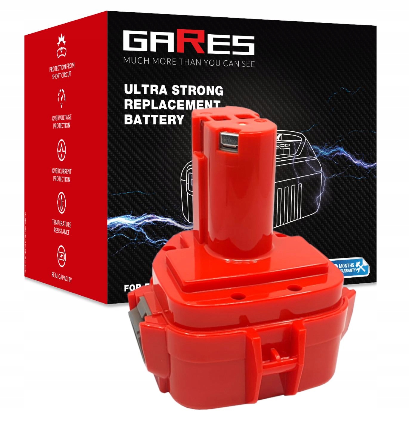 Baterie Akumulátor pro Makita ML121 Head Lamp 2Ah 6270DWAE 12V 2Ah