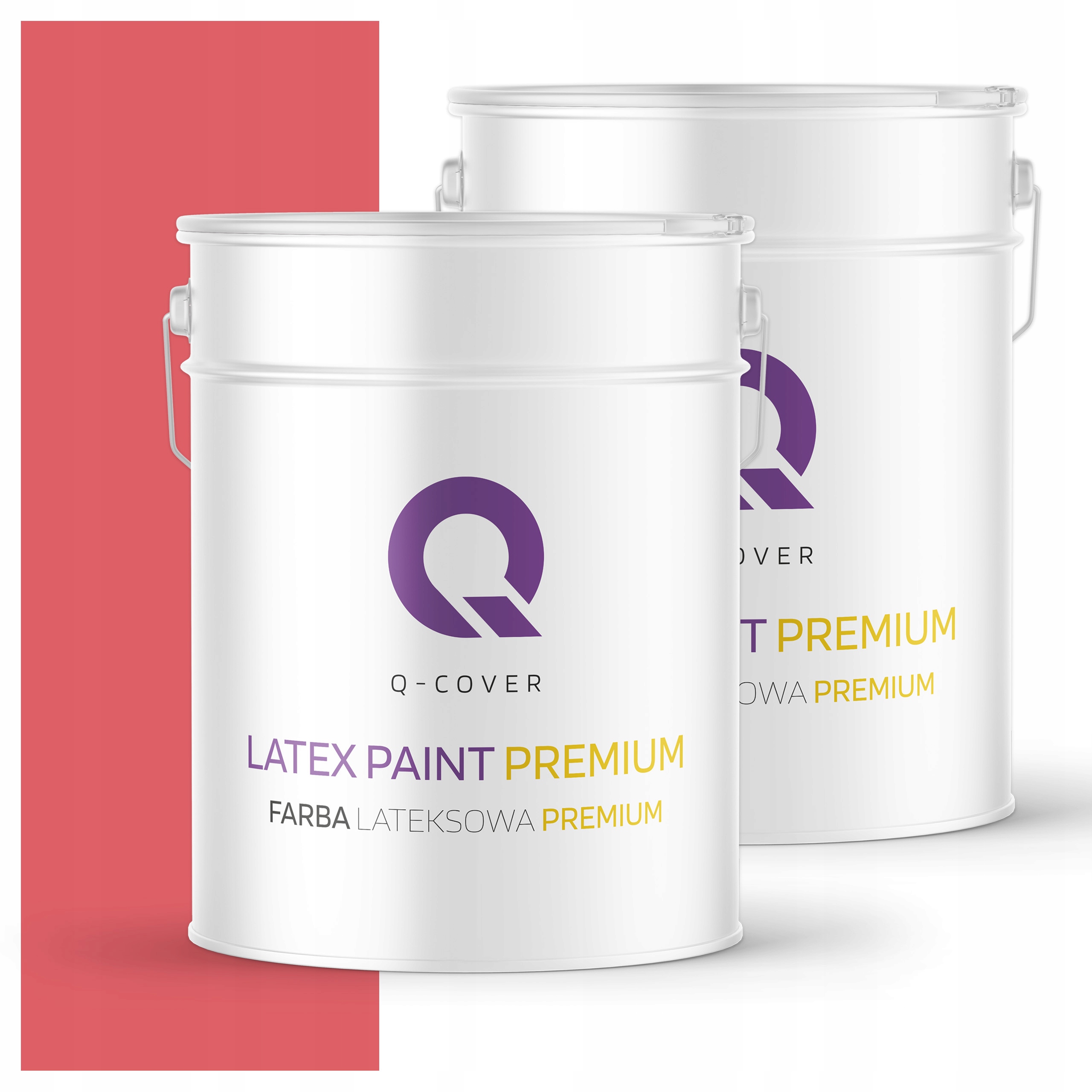 Umývateľná farba na steny stropov 10L Hlboká matná červená H3525