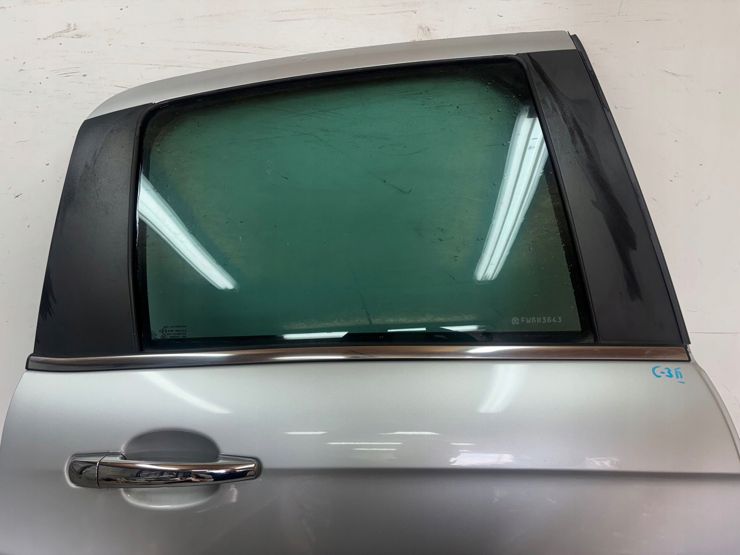 Tür heck hinten rechts CITROEN C3 II 09