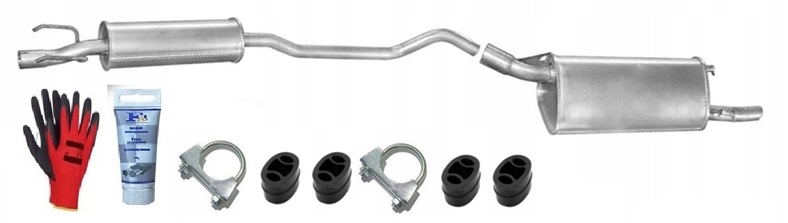 Opel Corsa B 1.0i 12V 40kW (1996-12/2000) Tlumič sada bonus