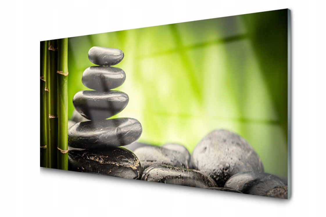 

Panel szklany dekor Bambus Spa Zen 140x70 + Klej