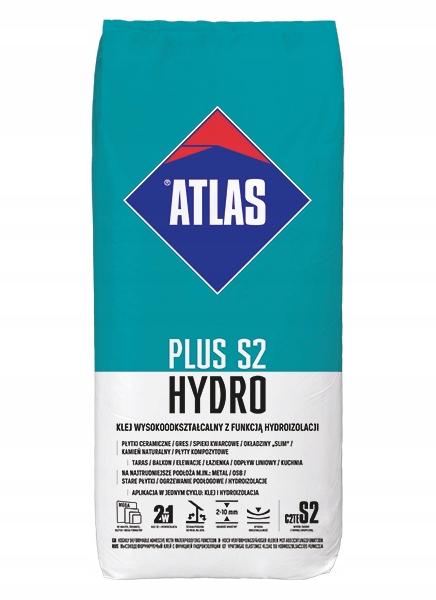 

Atlas Plus S2 Hydro klej wysokoodkształcalny S2
