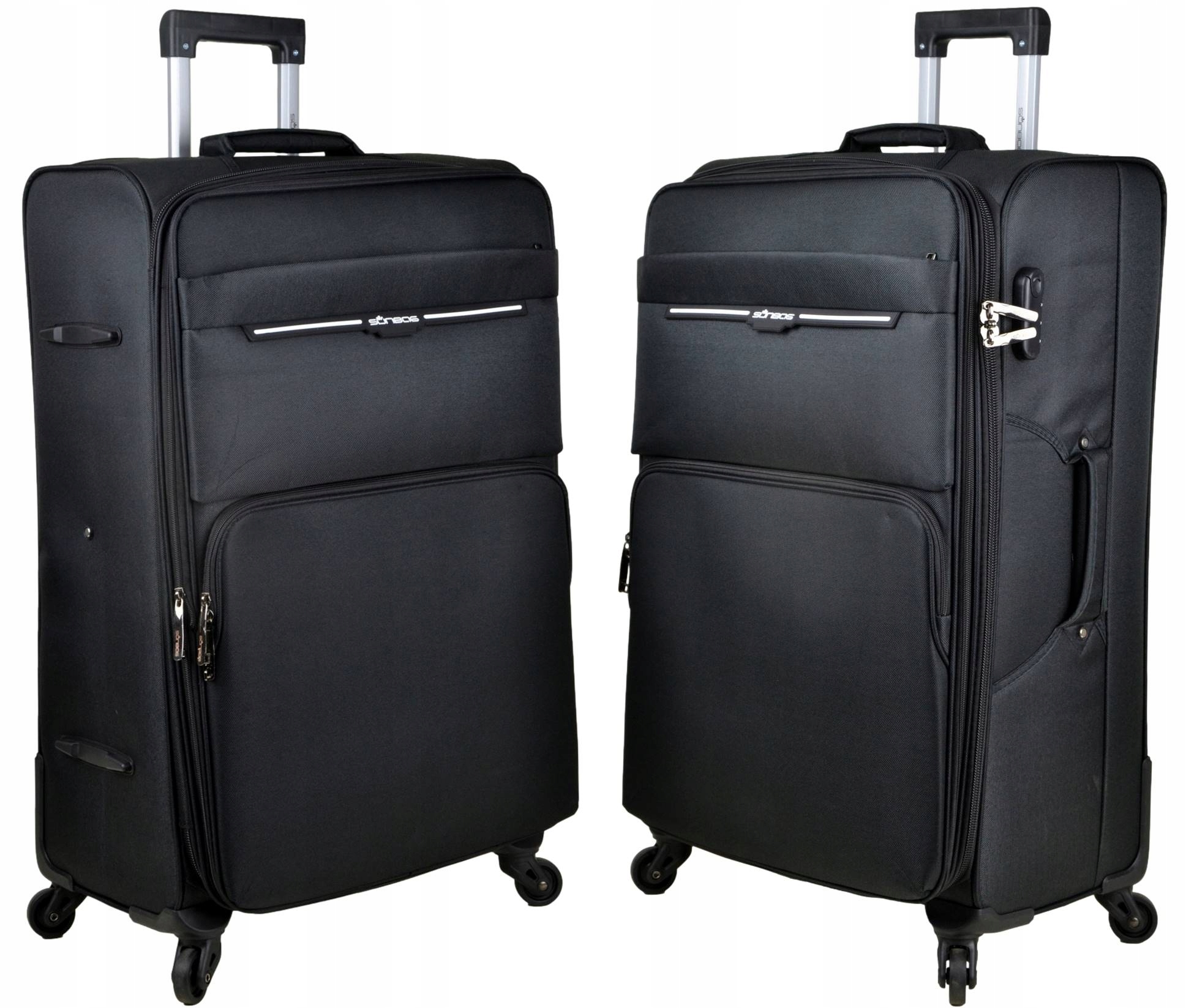 Olbrzymia walizka materiałowa na kółkach Polaris 87 130 litrów