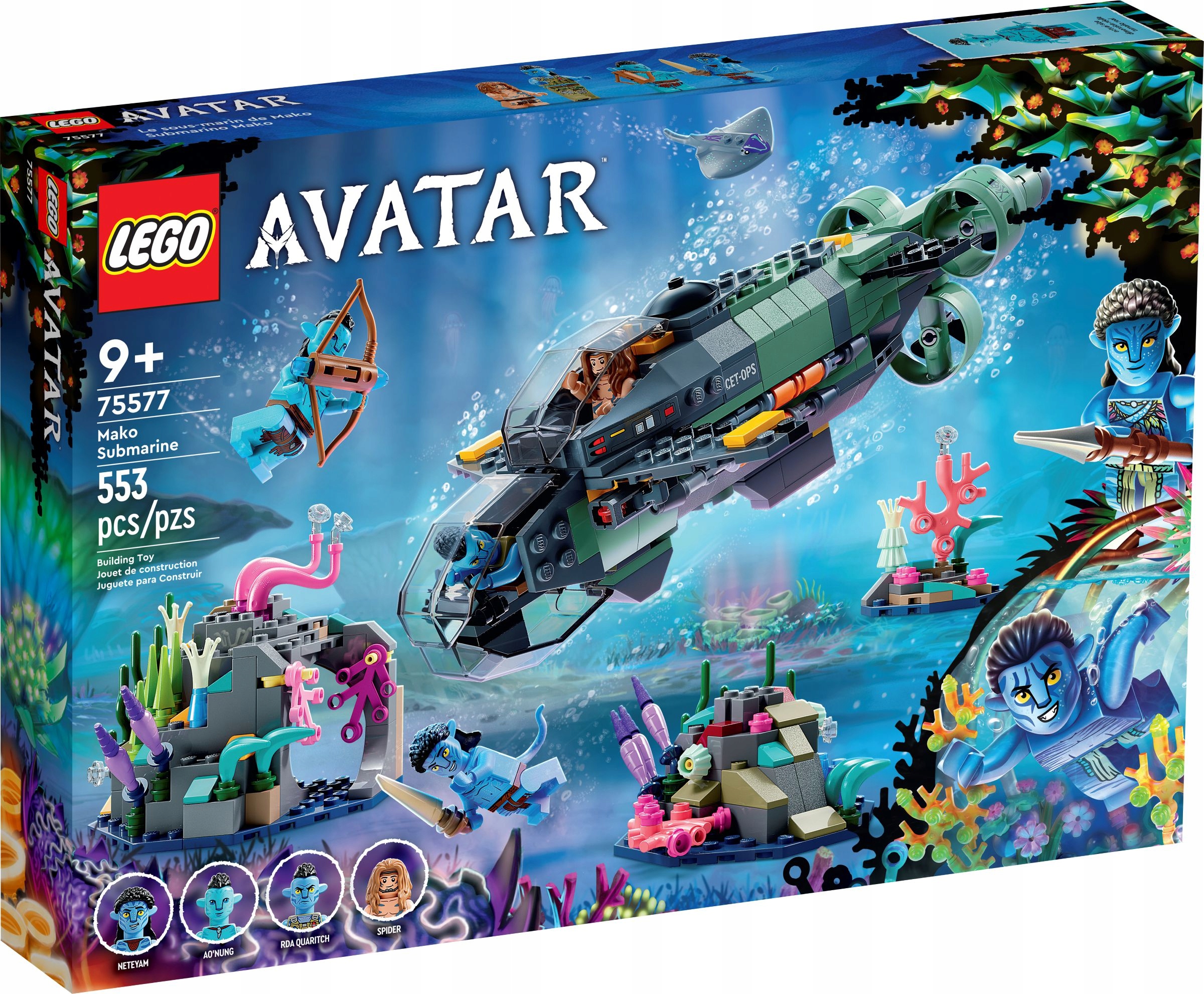 LEGO Avatar 75577 podwodna Mako