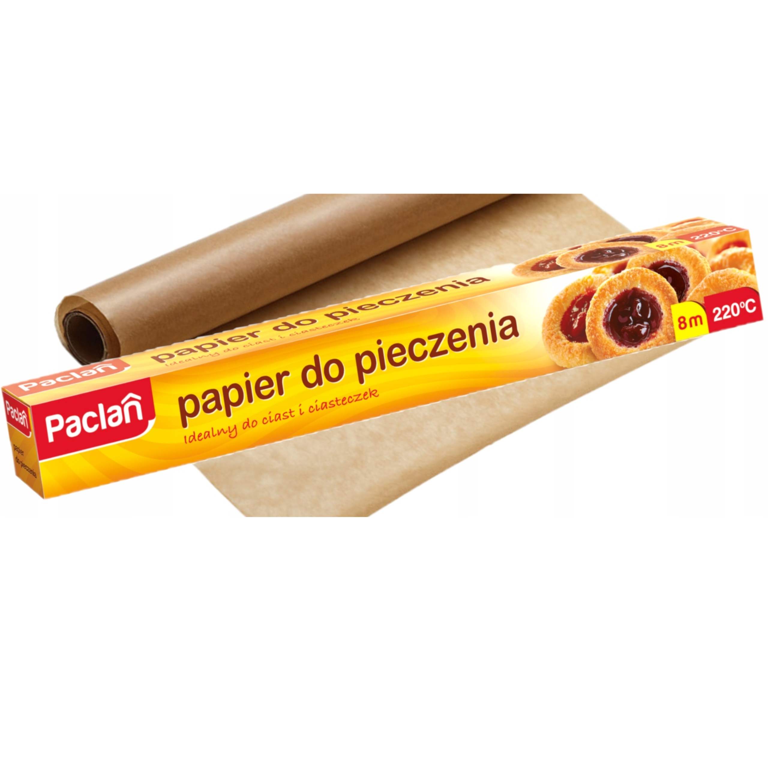 

Paclan Papier do Pieczenia 8m kartonik