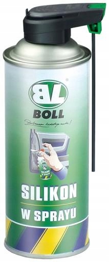 BOLL SILIKON W SPRAYU DO USZCZELEK GUMY 400ML Producent Boll
