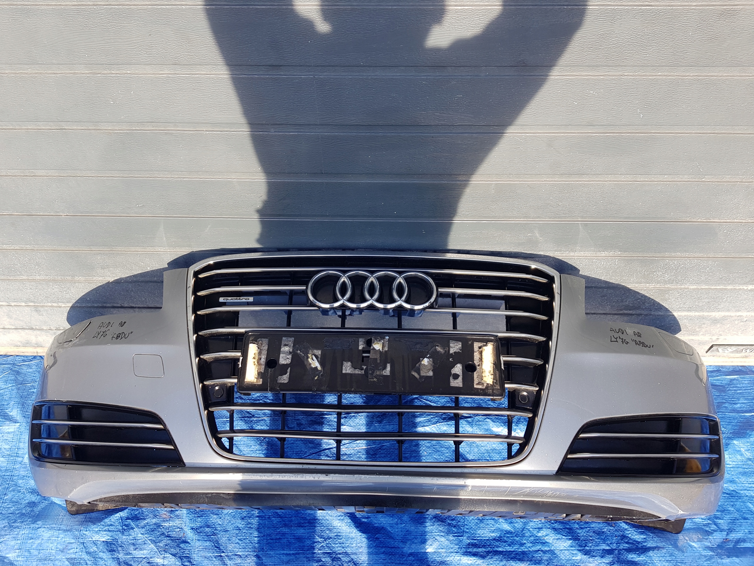 bumper front front AUDI A8 D4 LY7G