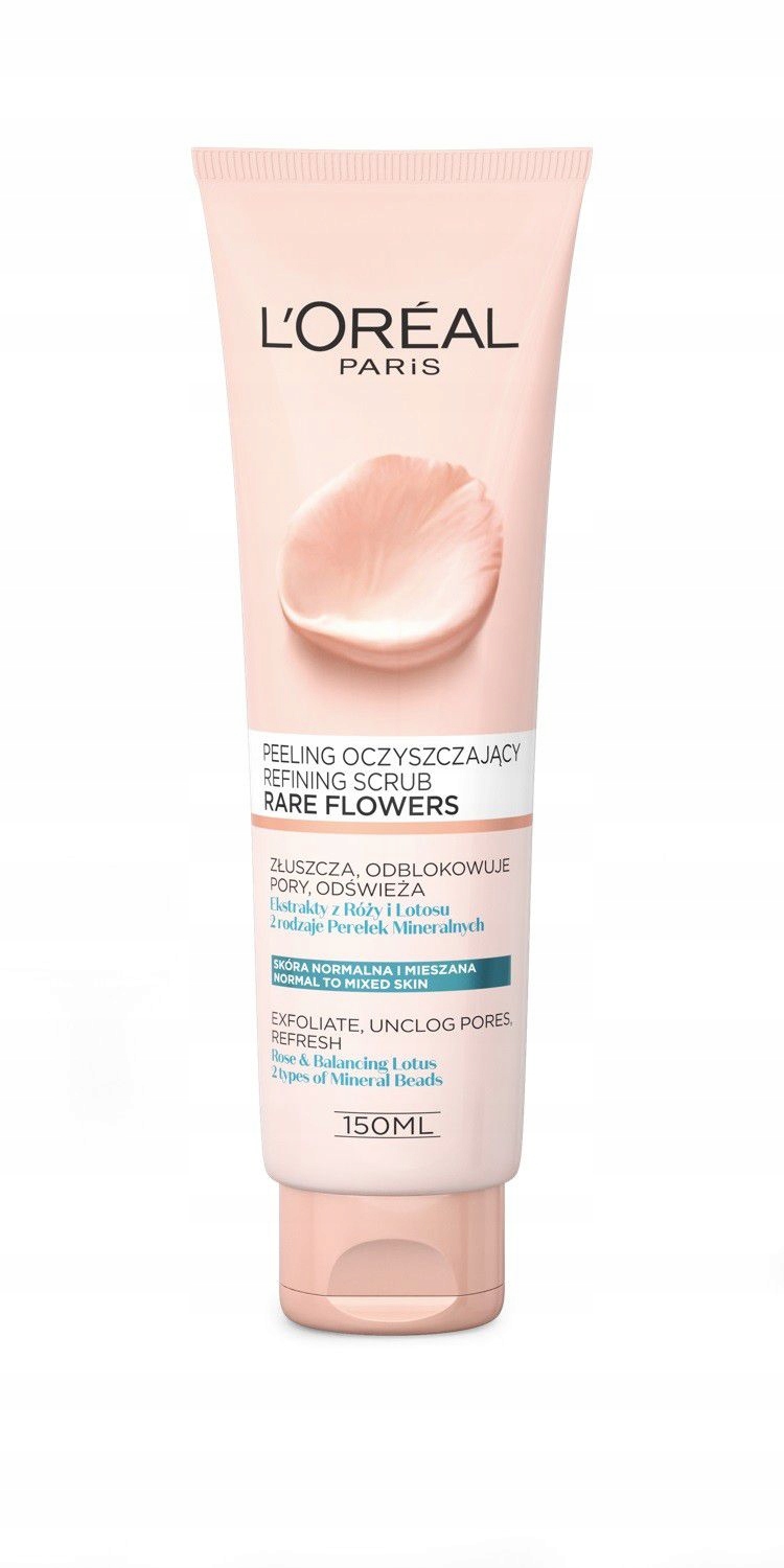 LOREAL SKIN EKSPERT PEELING OCZYSZCZAJĄCY RARE FLOWERS DO SKÓRY NORMALNEJ I