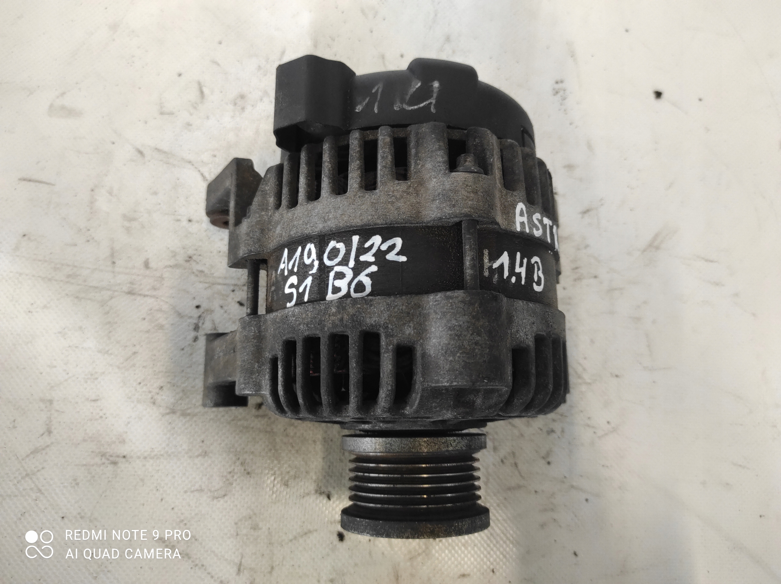 OPEL ASTRA J 1.4 Benzin ALTERNATOR