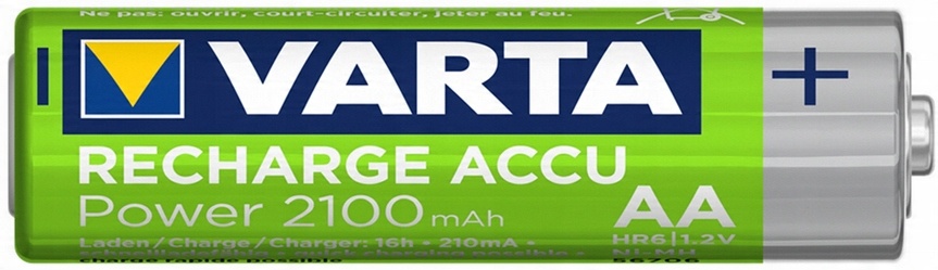 

1x Akumulatorek Bateria Varta R6 Aa 2100 mAh