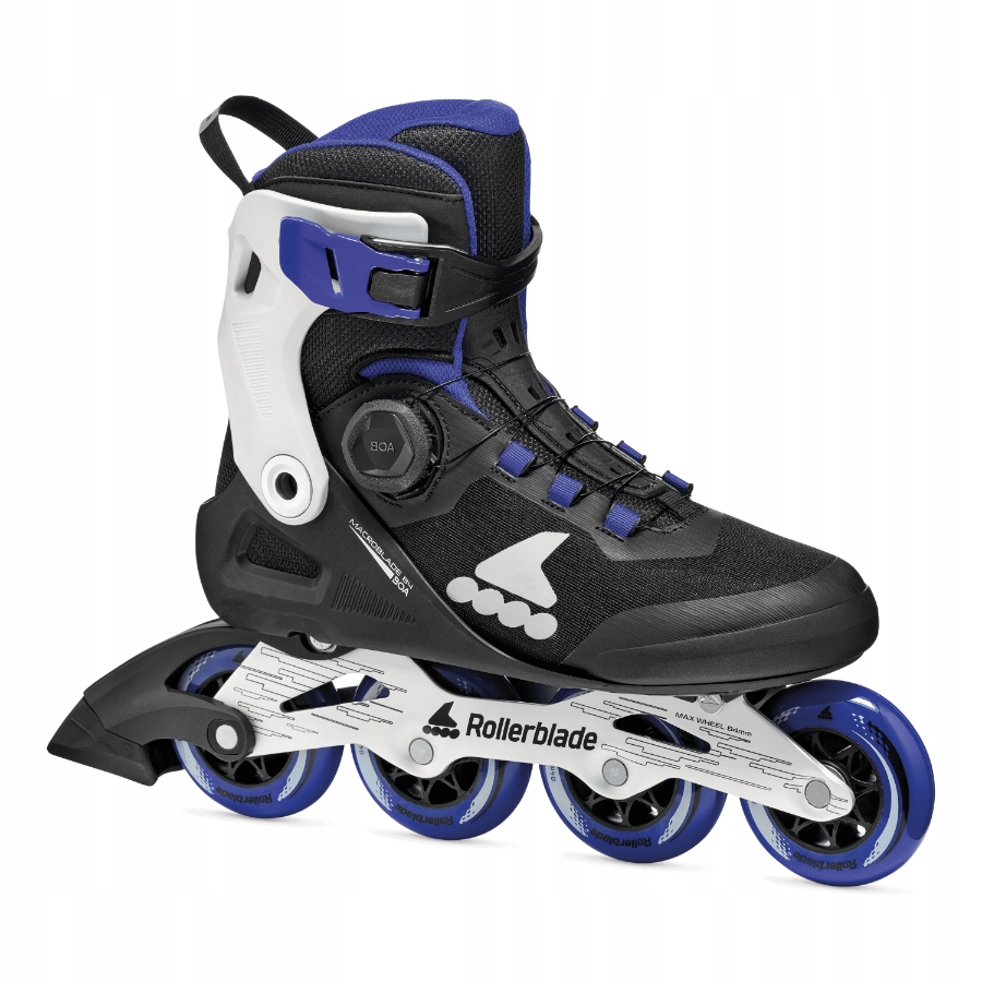 Rolki męskie Rollerblade Macroblade 84 Boa czarno-fioletowe 260