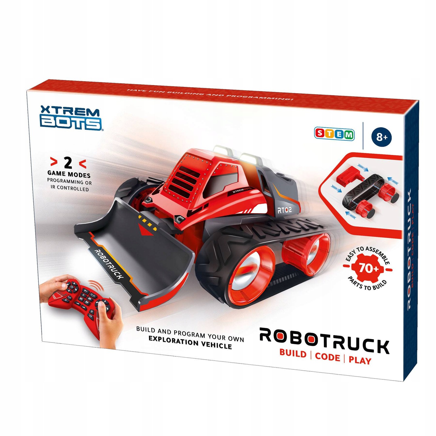 XTREM BOTS ROBOT ROBO TRUCK INTERAKTYWNY TM TOYS Rodzaj do programowania i kodowania