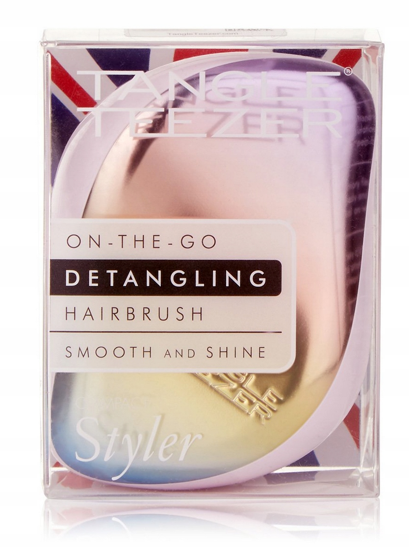 Tangle Teezer Compact Styler Matte Pearlescent Chrome szczotka do włosów