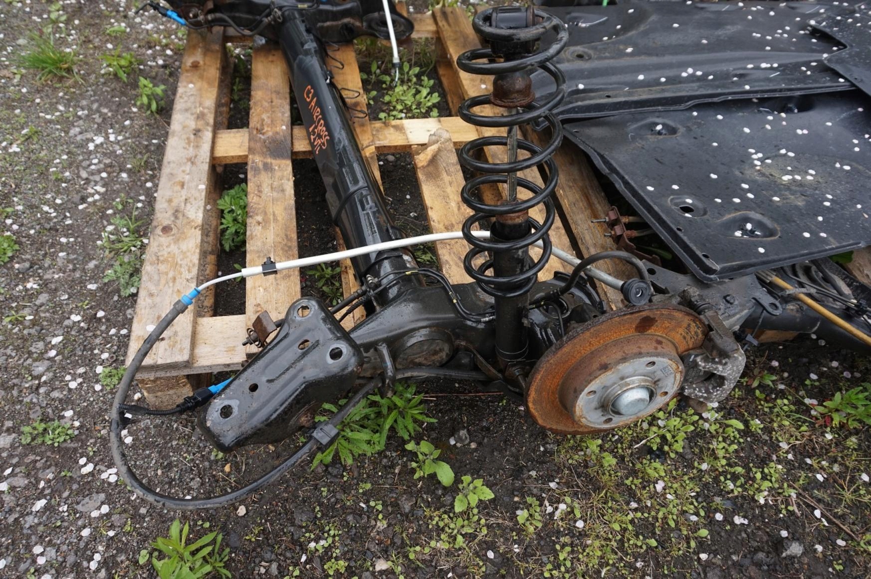 OŚ TYLNA BELKA CITROEN C3 AIRCROSS 19R Typ samochodu Samochody osobowe