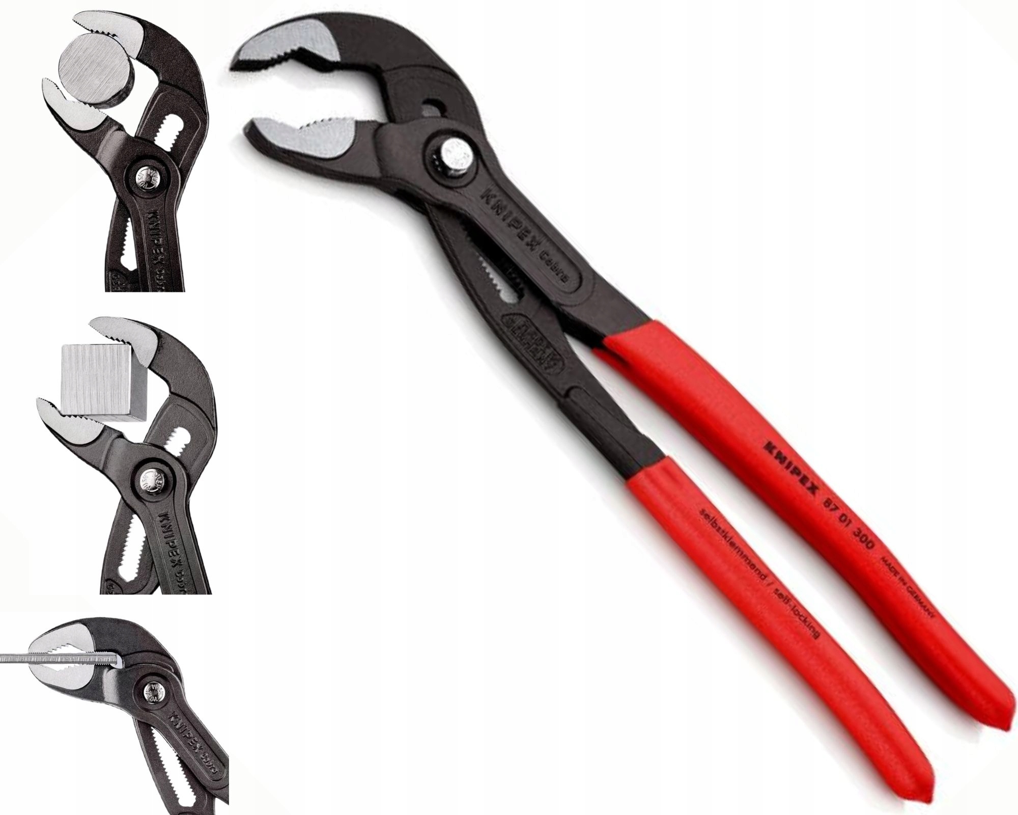 

Szczypce Knipex Klucz Nastawny Do Rur Cobra 300MM