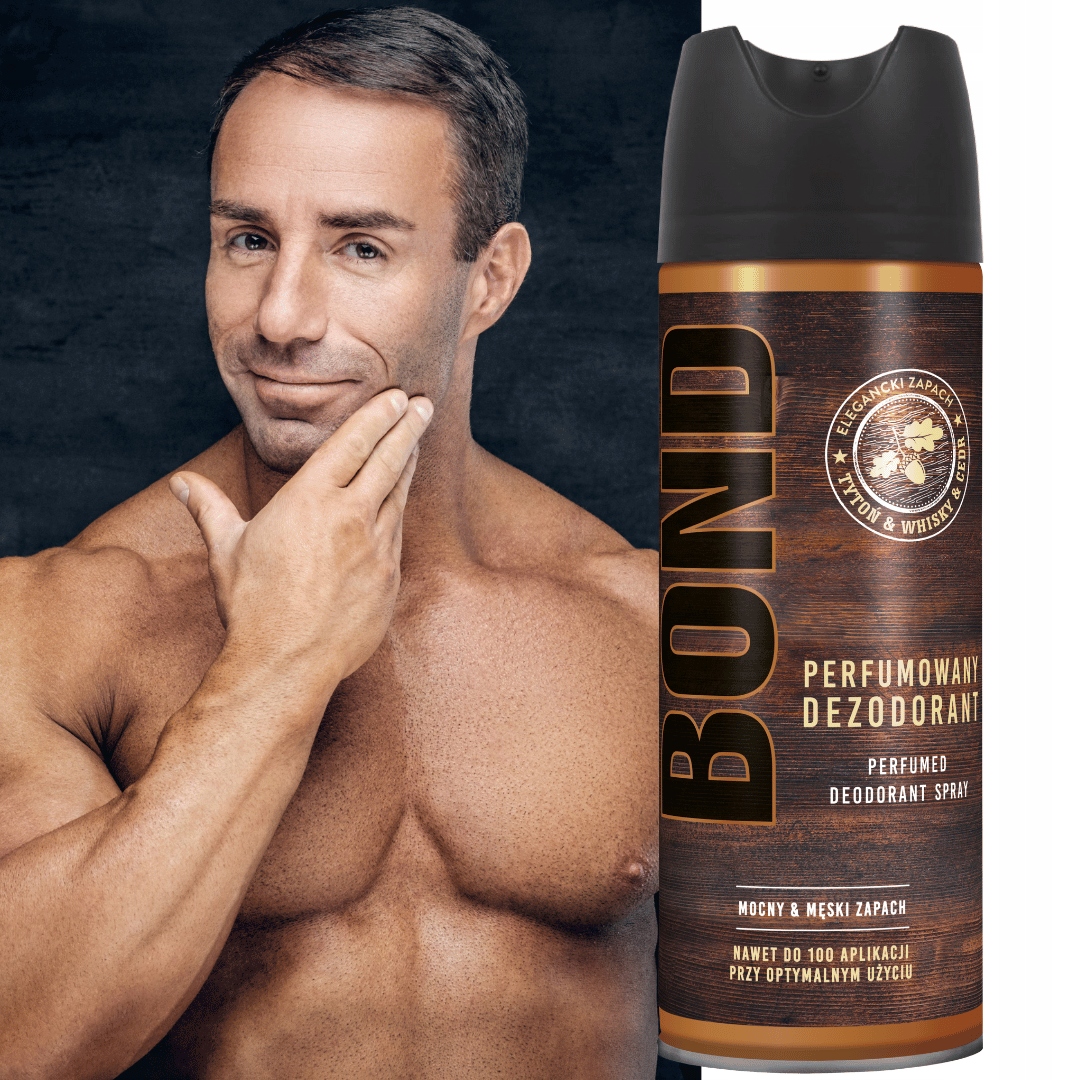 DEZODORANT BOND PERFUMOWANY ELEGANCKI ZAPACH Forma W sprayu