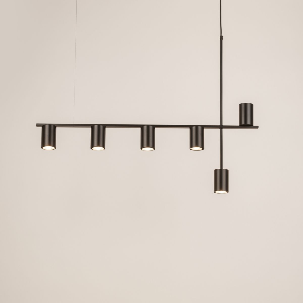 SIGMA Nowoczesna lampa LED Vendo 6 czarny LED Marka Sigma