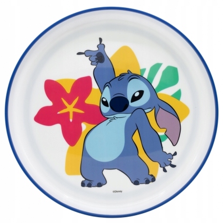 LILO I STITCH zestaw śniadaniowy obiadowy naczyń PREMIUM do mikrofali 3w1 Marka Stor