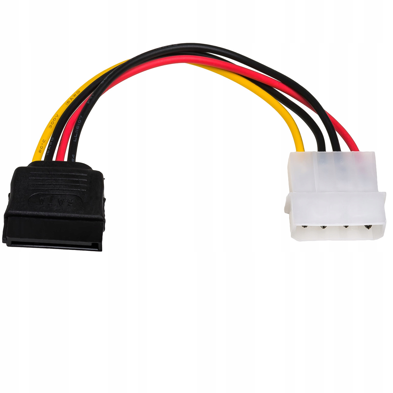 PRZEJŚCIÓWKA ADAPTER SATA żeński / MOLEX męski