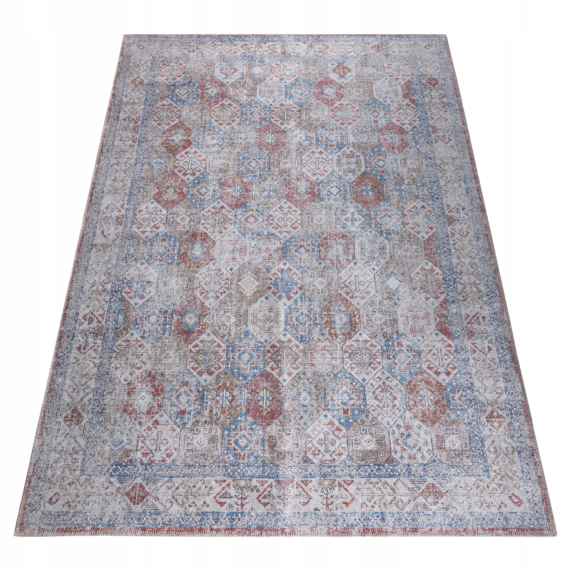 Koberec Ritz 120x170 Bavlněný Protiskluzový Vintage Klasický Tradiční