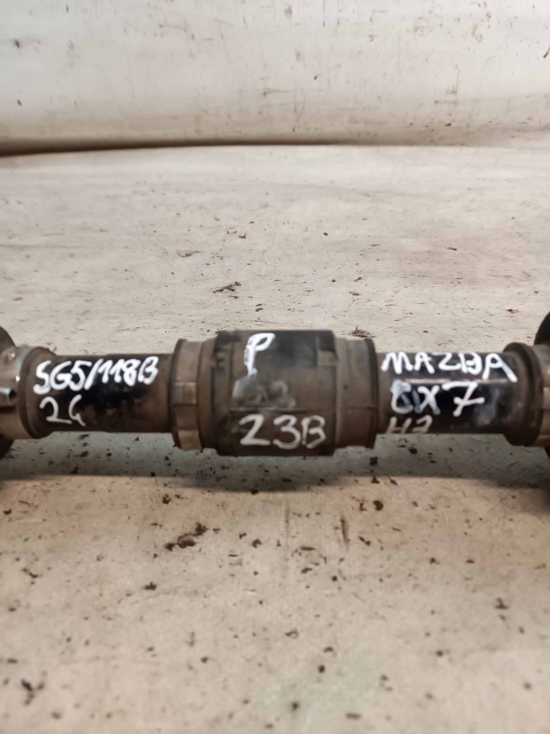 MAZDA CX7 2.3T semi-axis right front MANUAL