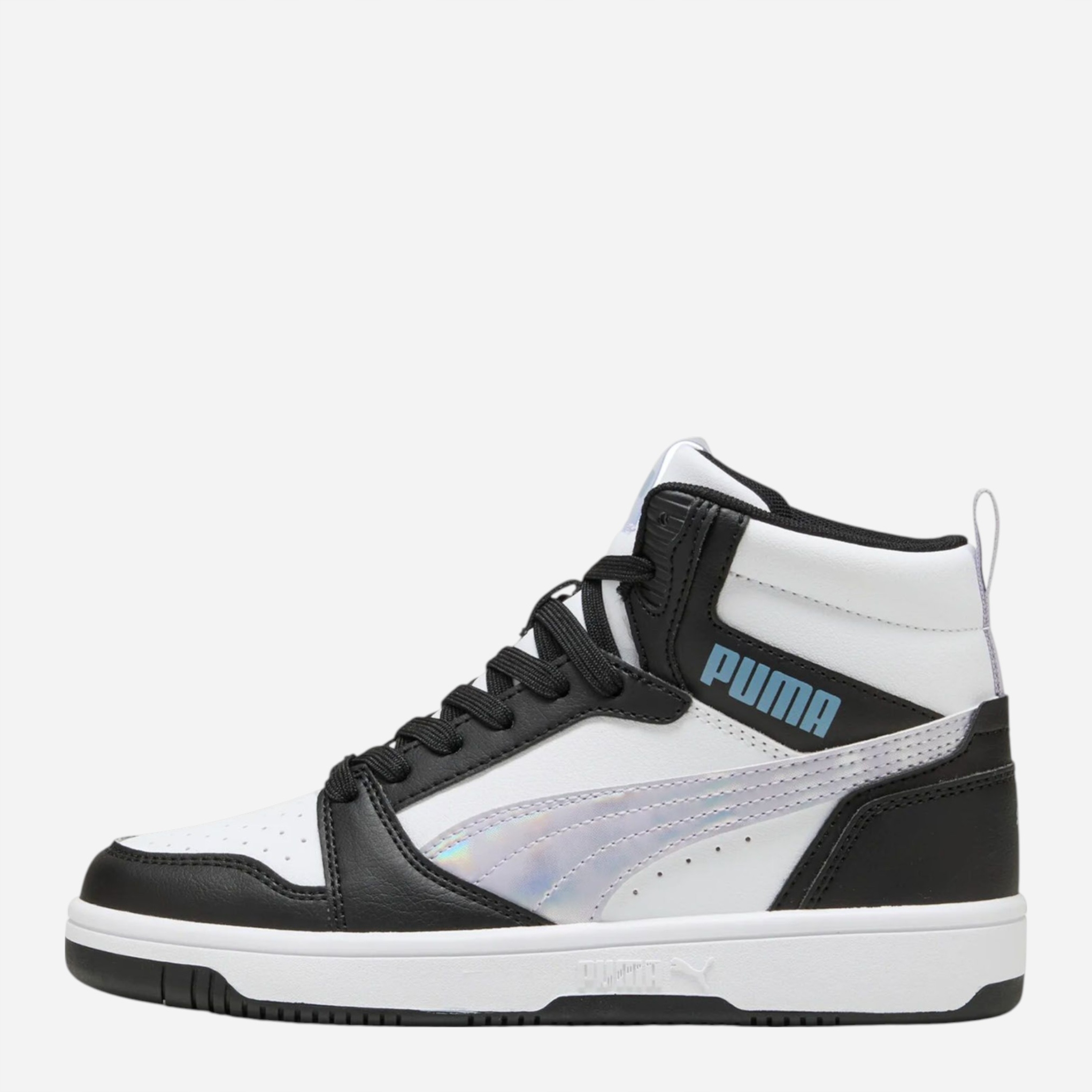Botki młodzieżowe chłopięce Puma Rebound V6 Mid Space Belle Jr 40276802