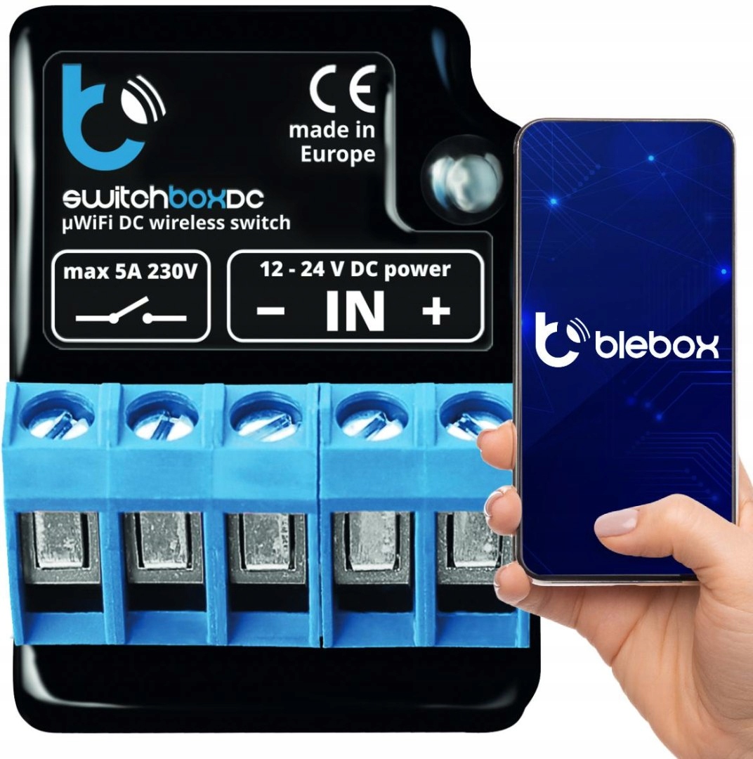 Reléový modul switchboxdc Blebox