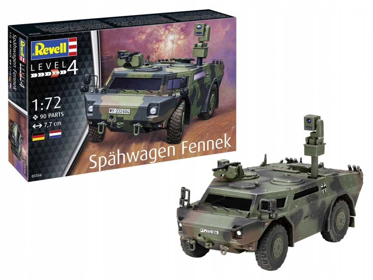 Model plastový Spahwagen Fennek 1/72