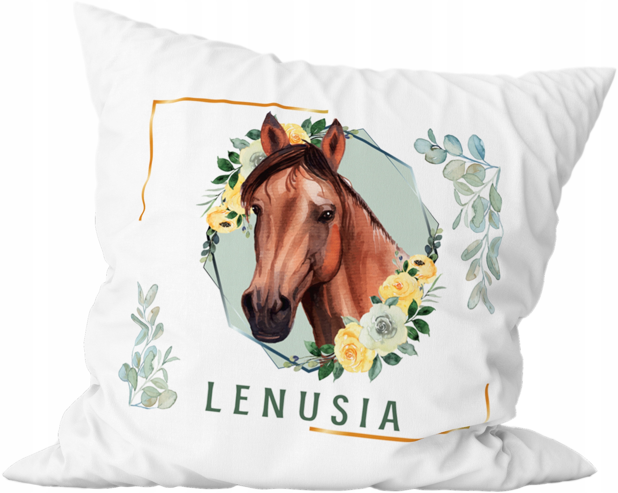 

Poduszka 40x40 Koń Konik Dowolne Imię