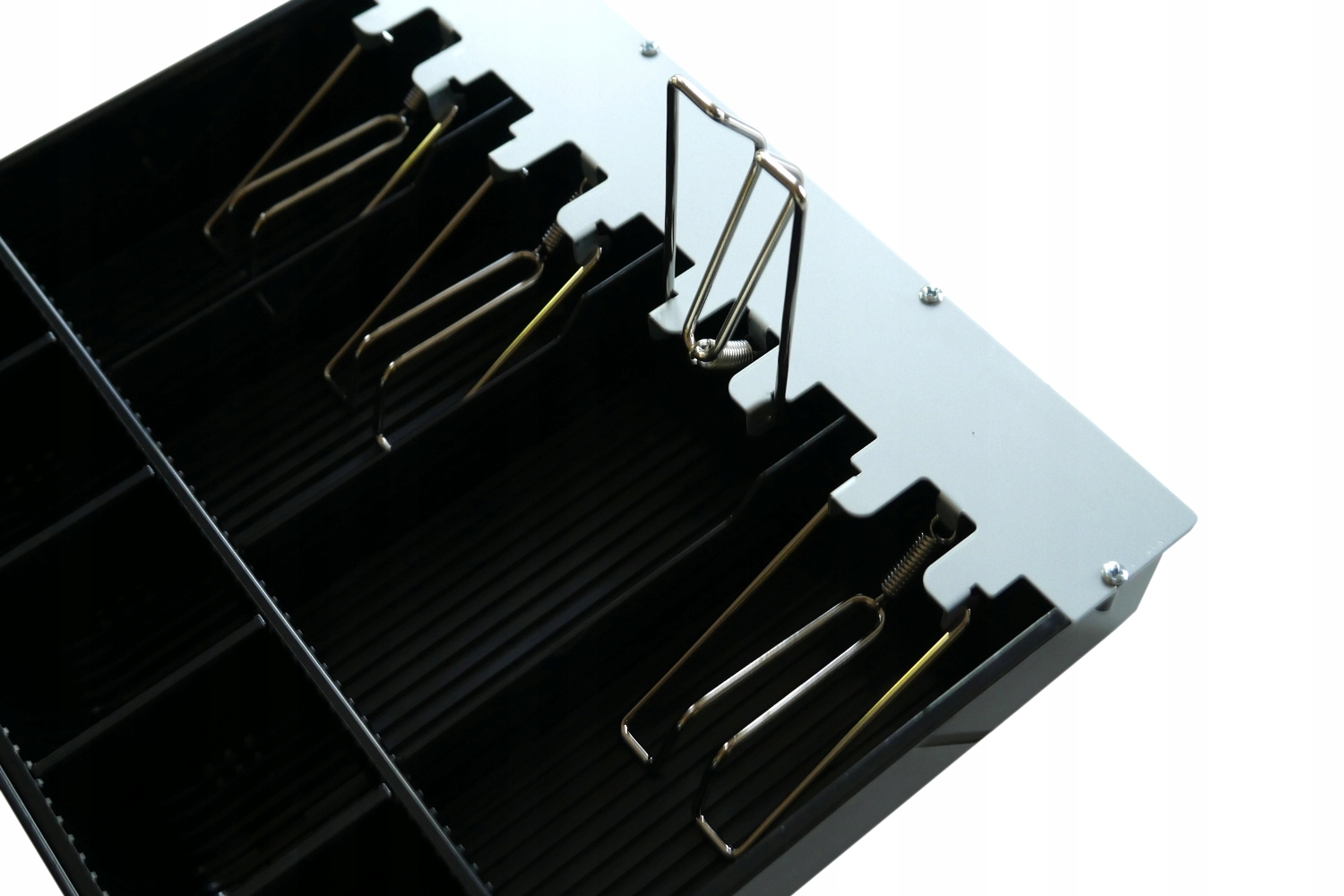 TACKA NA PIENIĄDZE ORGANIZER DO SZUFLADY KASOWEJ 4 I 8 PRZEGRÓD Długość 25 cm