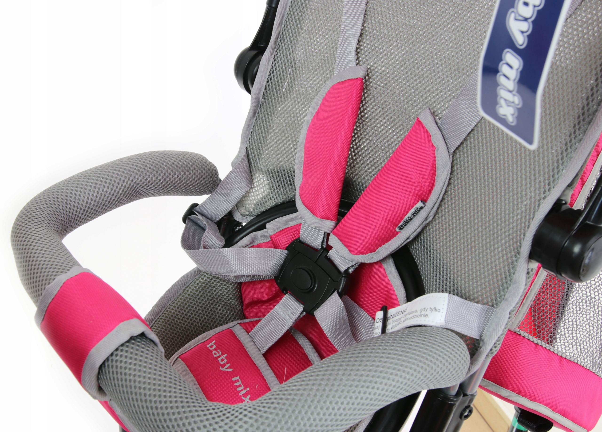 BabyMix Rowerek Wózek OBROTOWY Turbo Trike 360 VIP Kolor szary