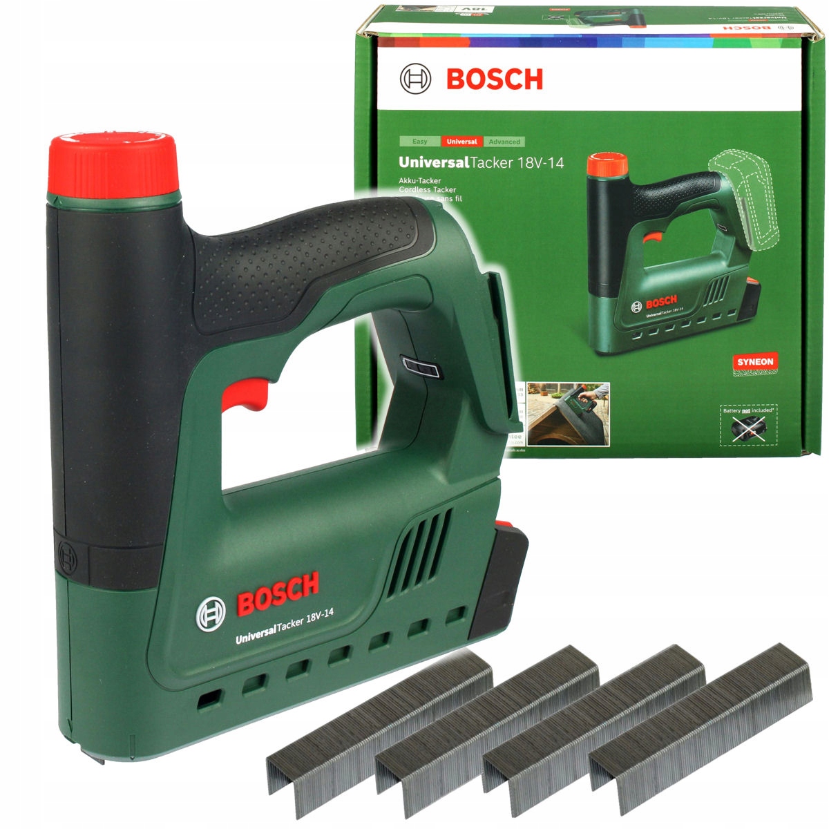 Купить СТЕПЛЕР UniversalTacker 18V-14 скобы BOSCH 1000: отзывы, фото и ...