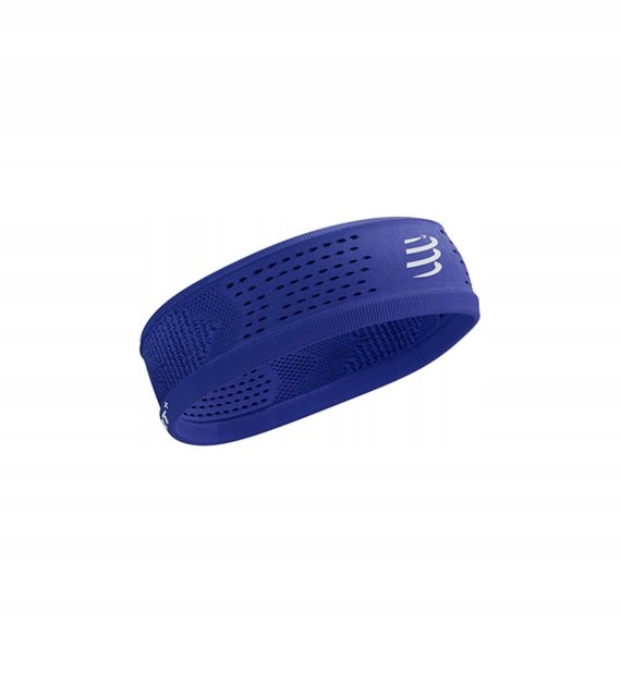 Compressport opaska na głowę ON/OFF THIN niebieska