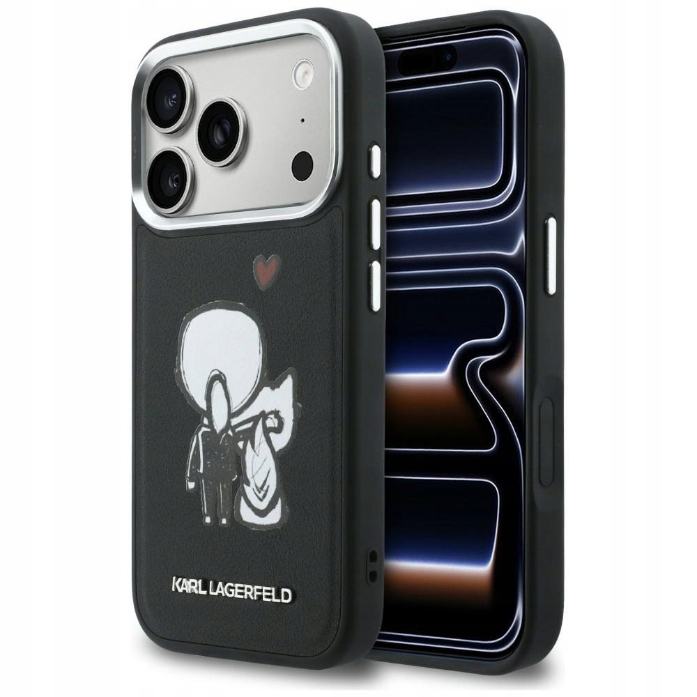Etui Karl Lagerfeld do iPhone 17 Pro do MagSafe mocne plecki case pokrowiec