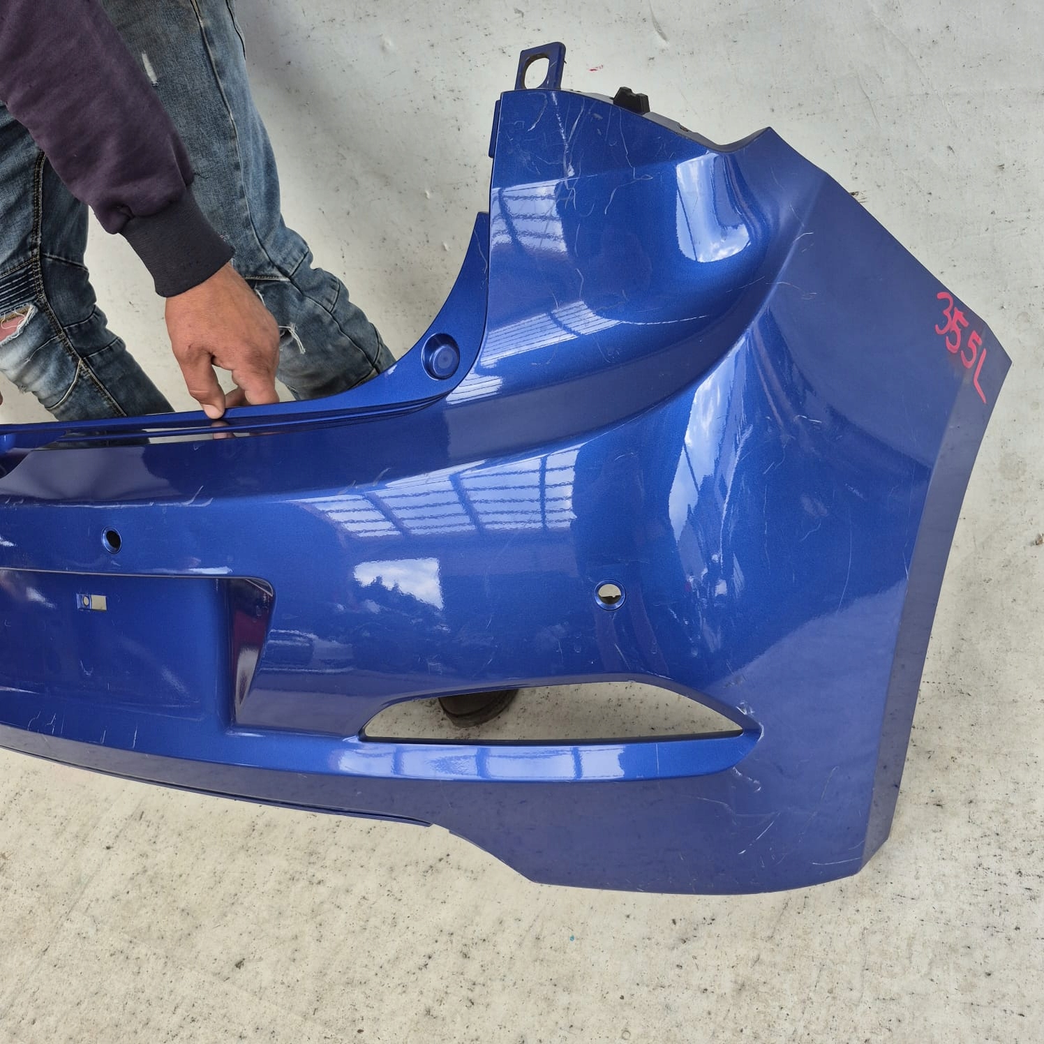 HYUNDAI I20 II 2 14-18 bumper rear part rear PDC