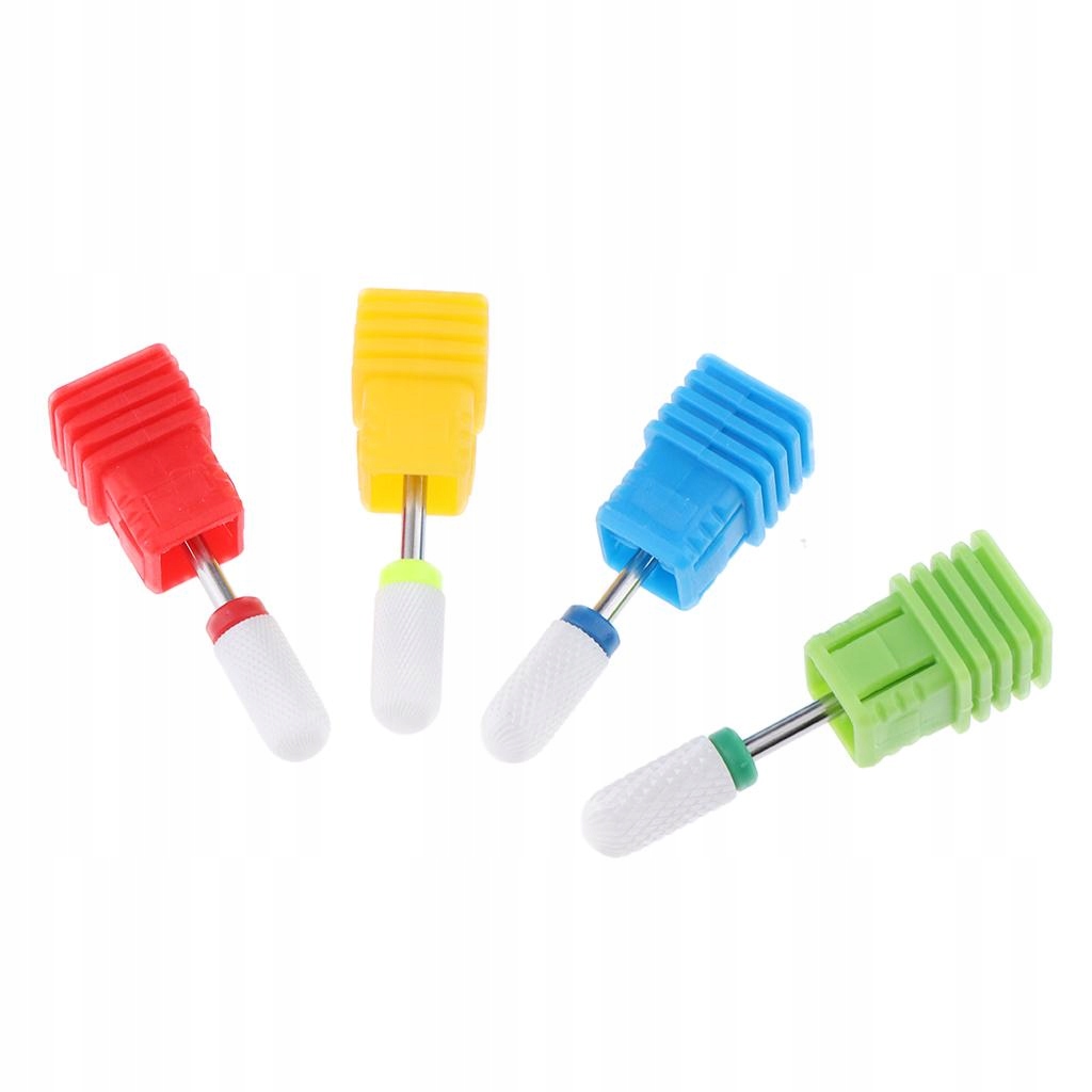 Trwałe ceramiczne wiertła do paznokci Manicure Marka bez marki