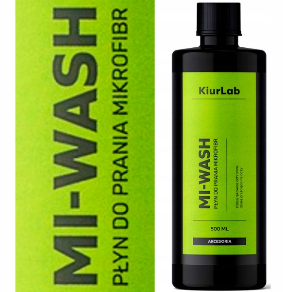 KIURLAB _ MI-WASH 500 ML – NIESAMOWITY PŁYN DO PRANIA ŚCIEREK Z MIKROFIBRY