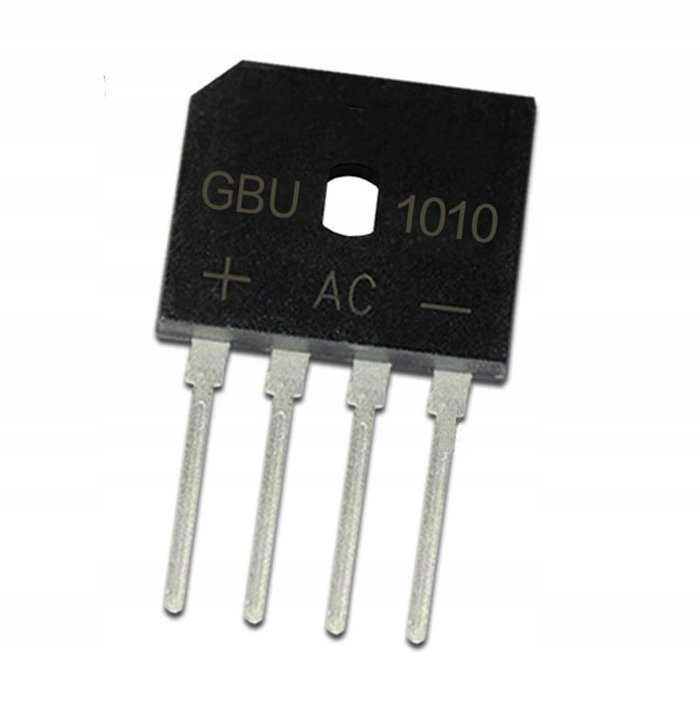 Mostek Prostowniczy 10A 1000V GBU10M płaski