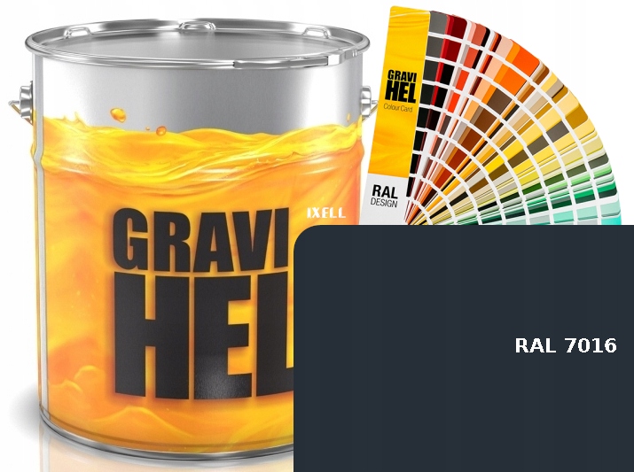 RAL 7016 antracytowy AKRYL POLIURETAN POŁYSK 337 Rodzaj akrylowe