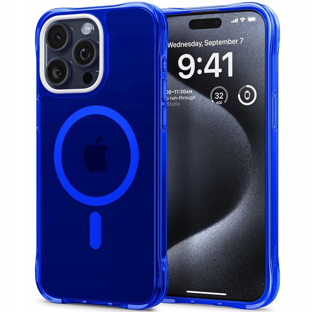 Apple iPhone 15 Pro, Silikonowe etui, średnio odporne na uderzenia