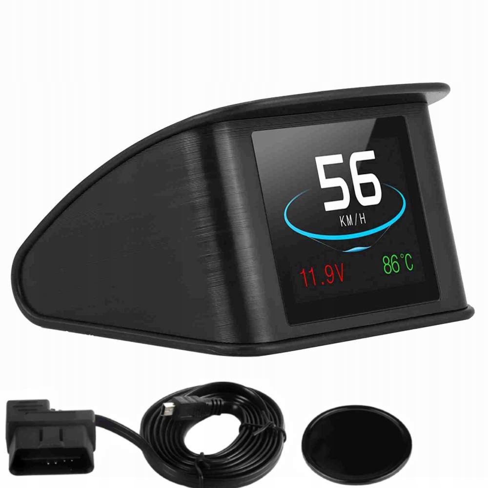 Automobilový Displej Hud Heads Up OBD2 Displej Vícebarevný Inteligentní