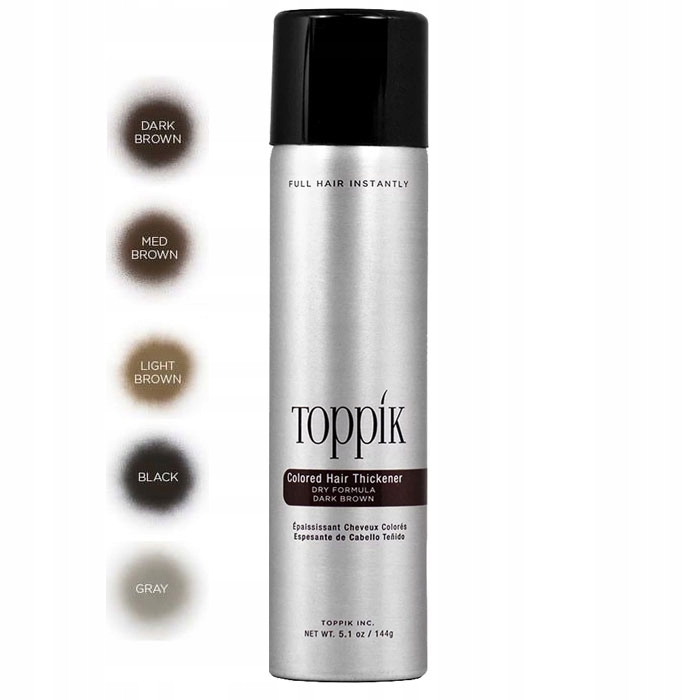 Mikrovlákna ve spreji 144 g Zahušťování 5 barev**