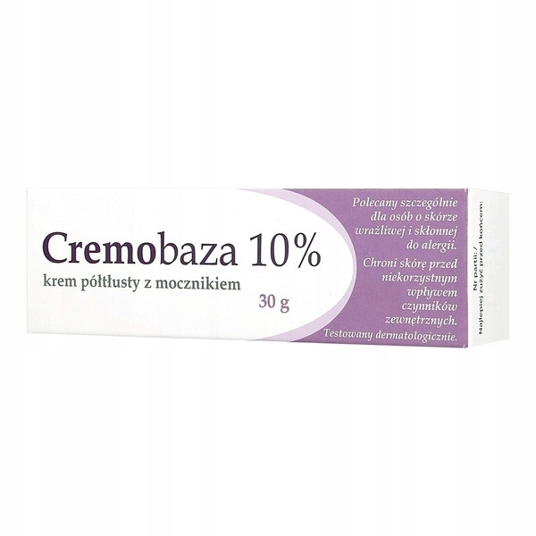 

Cremobaza 10% krem półtłusty z mocznikiem 30 g