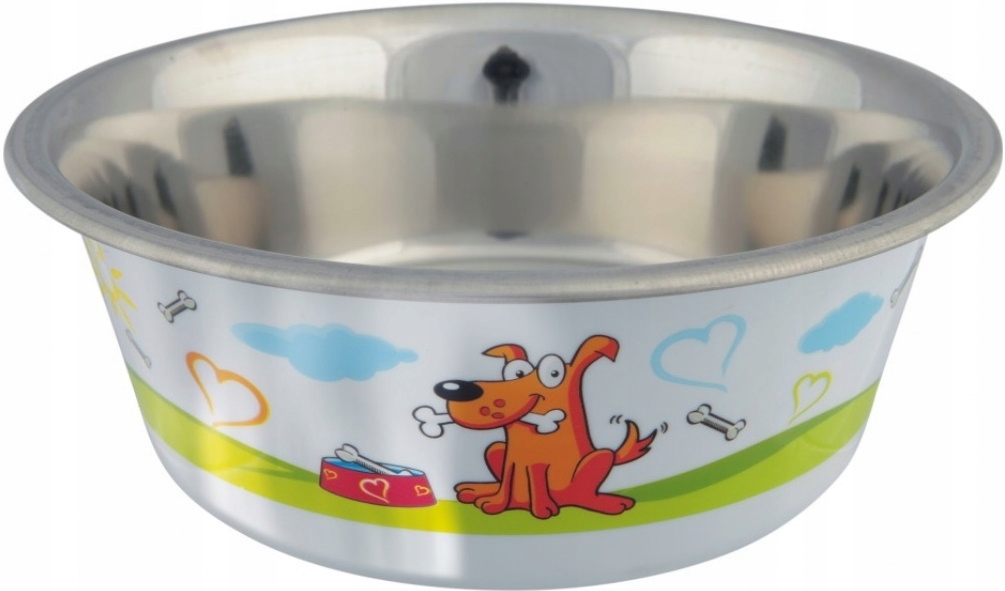 

Trixie Metalowa Miska Kolor Powłoka Guma Psa 0,9L