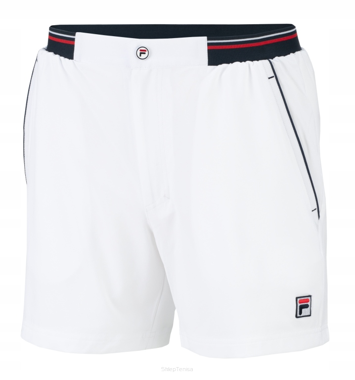 Spodenki tenisowe Fila Shorts Stephan białe M