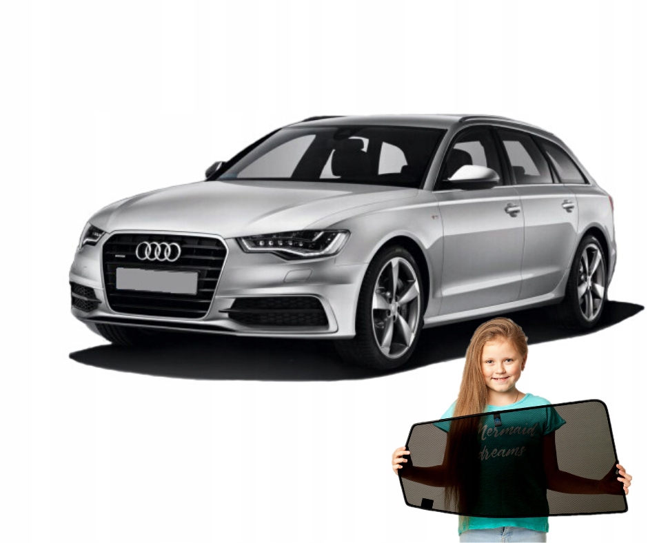 Sluneční clony na magnety pro Audi A6 C7 Avant 2011-2018