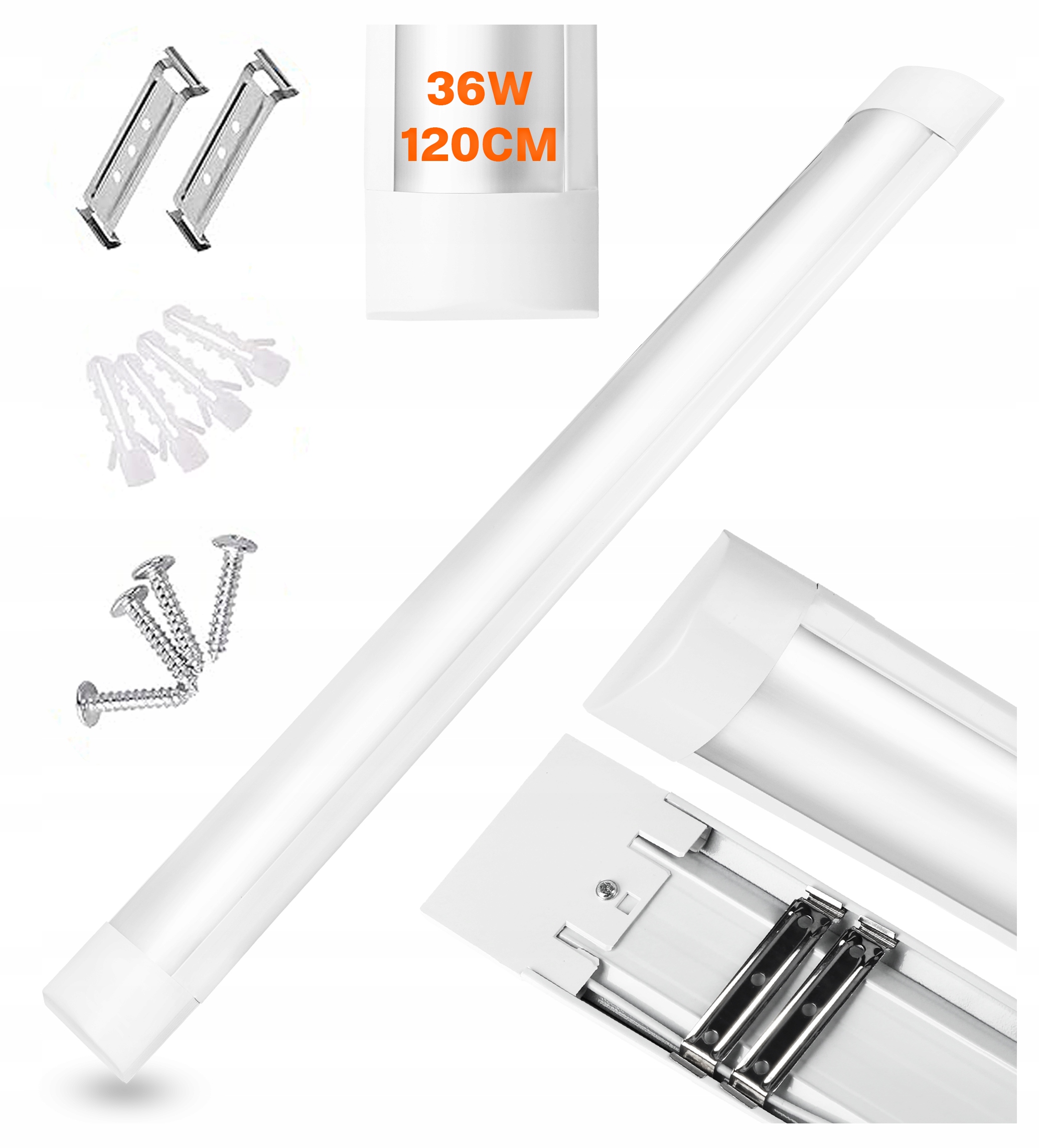 NATYNKOWA LAMPA OPRAWA LED 36W 2880lm PANEL 120 cm