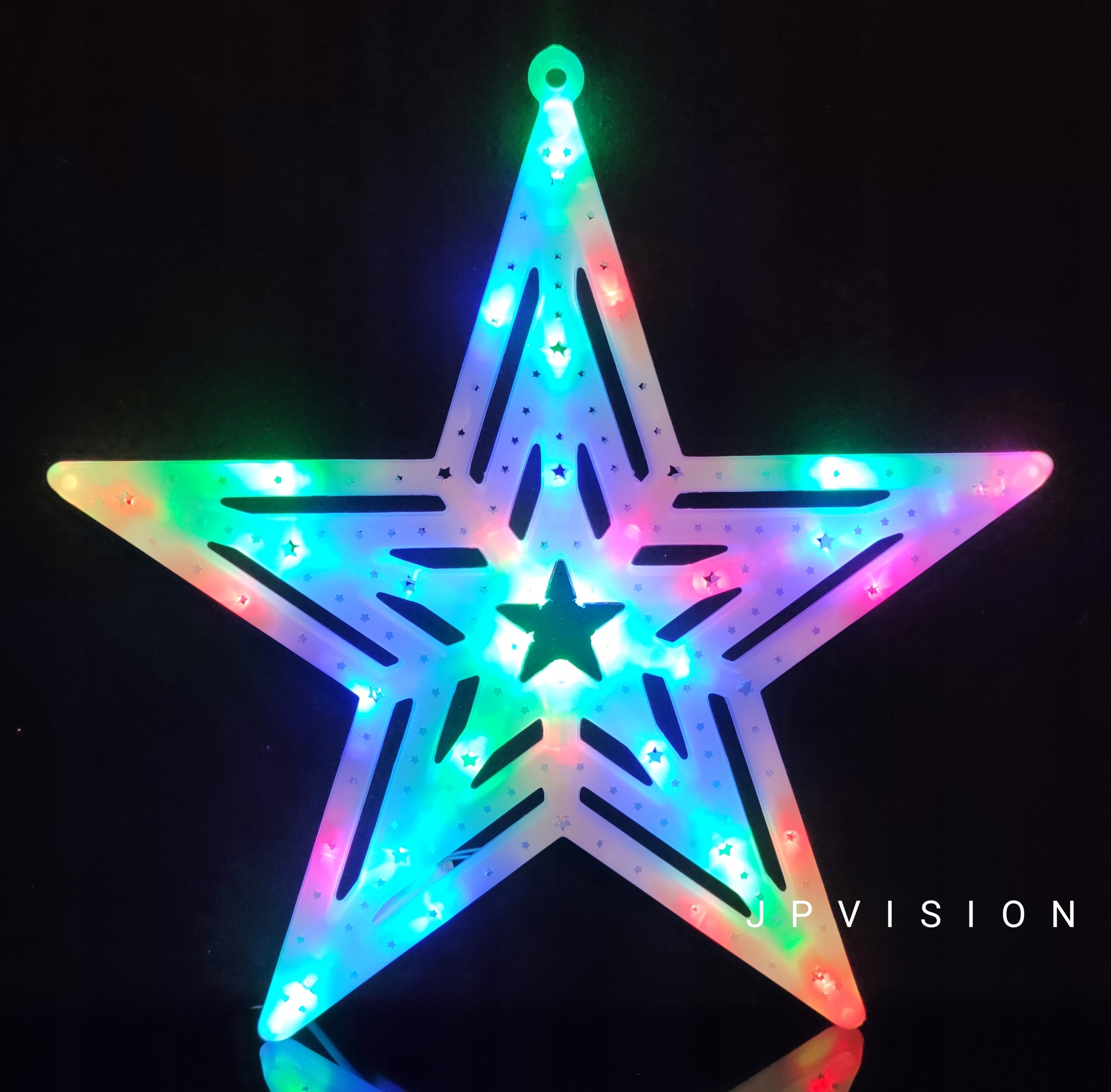 

Gwiazda Ozdoba Świąteczna Led Rgb Kolorowa Lampki