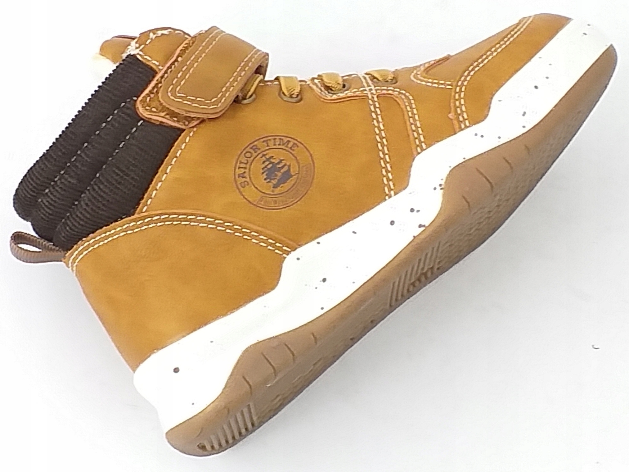 TRAPERY AMERICAN CLUB XD74 TRZEWIKI DZIECIĘCE RZEP CIEPŁE SUWAK ZIMOWE 30 Długość wkładki wew. 19.5 cm